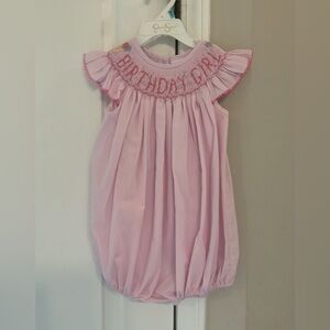 STITCHY fish NWT birthday girl bubble